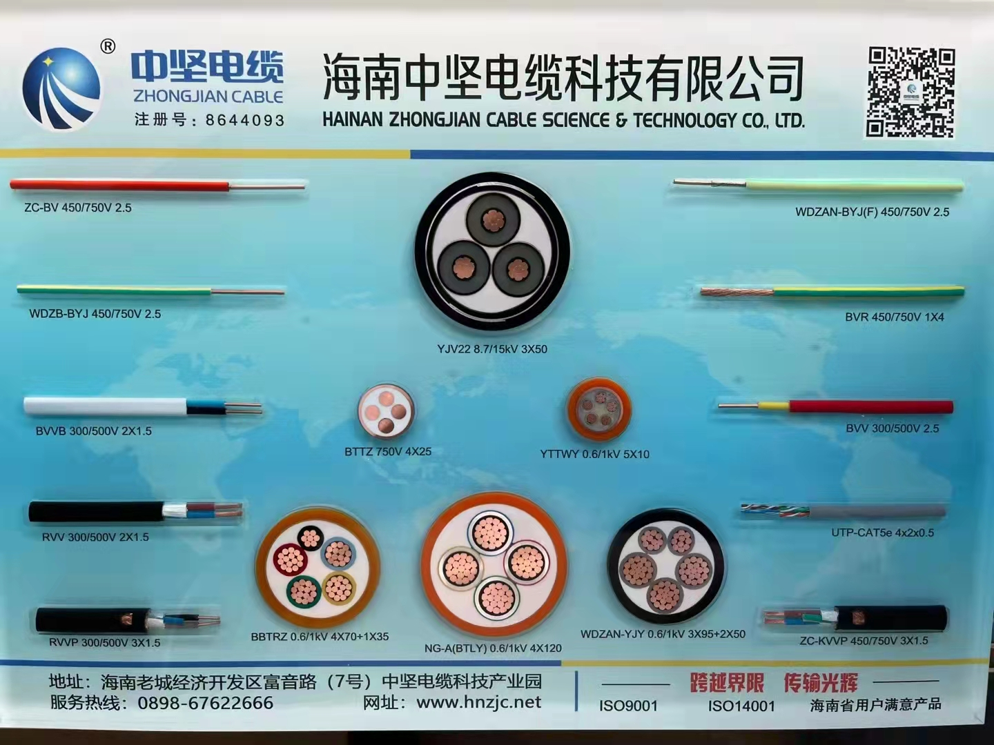 HAINAN ZHONGJIAN CABLE SCI.& TECH COMPNY LTD