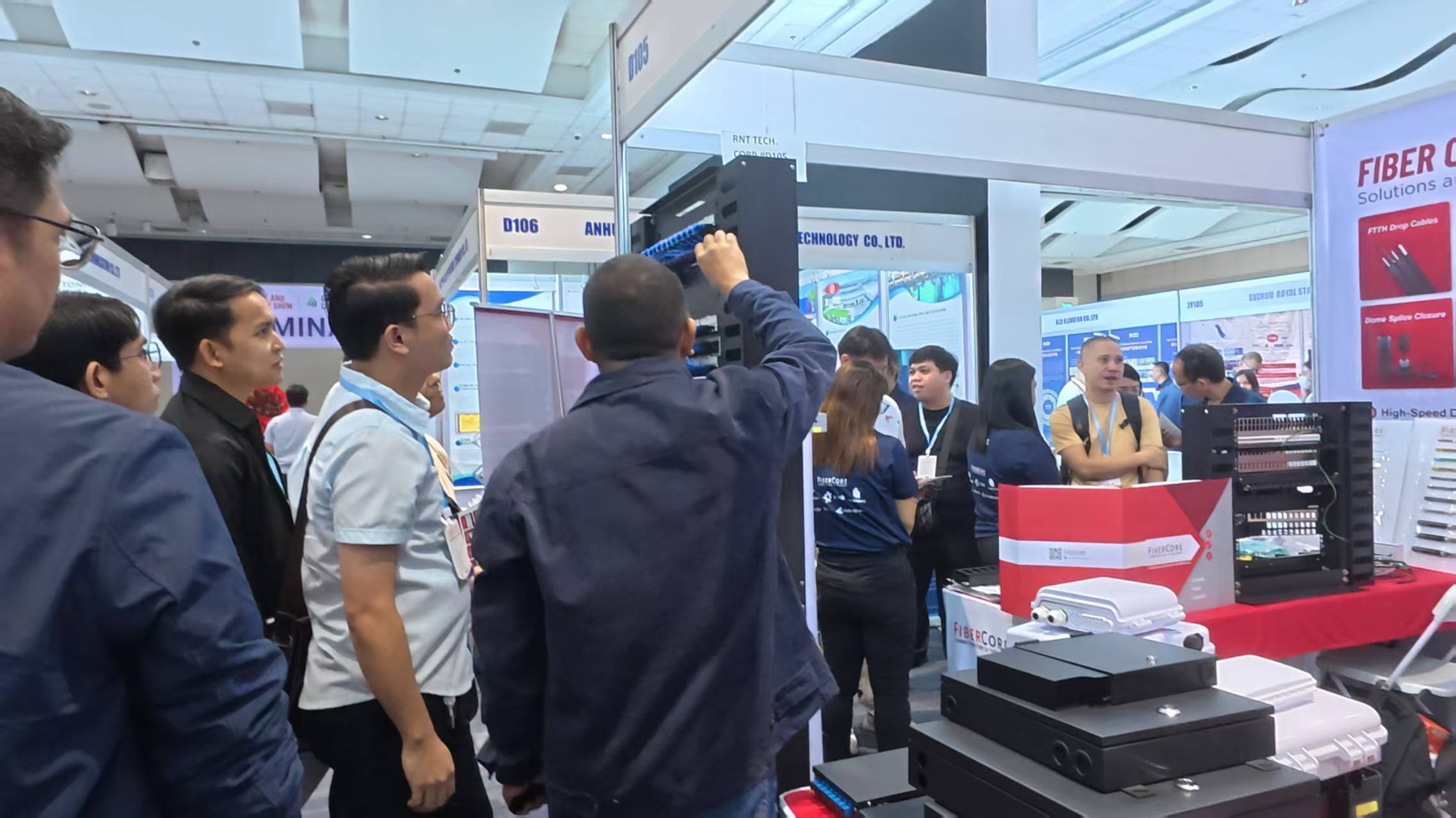 Power infrastructure professionals at the Philippines 2026 exhibition