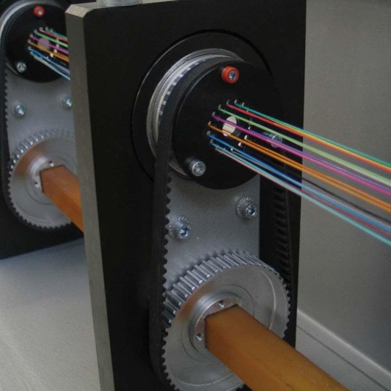 Optical fiber production technology