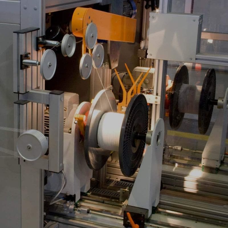 Cable winding and production equipment